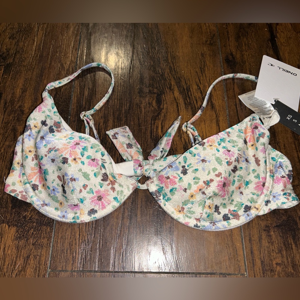 Sparkly O’Neill bikini top